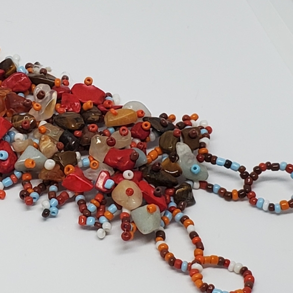 🌺 Gorgeous Vintage Carpet Bracelet - Picture 5 of 6